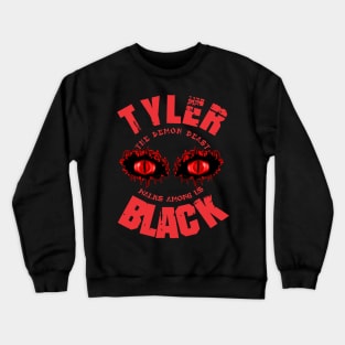 BDW TYLER BLACK Crewneck Sweatshirt